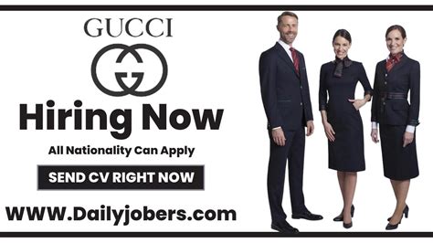 gucci job opportunities.